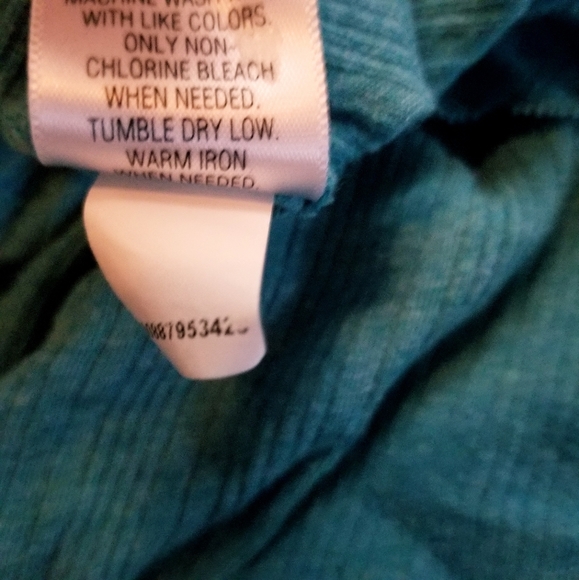 SO Camisole M Teal Blue Lace Trim - Picture 9 of 13